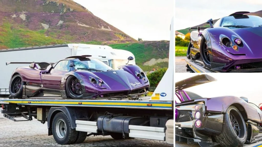 lewis hamilton pagani zonda