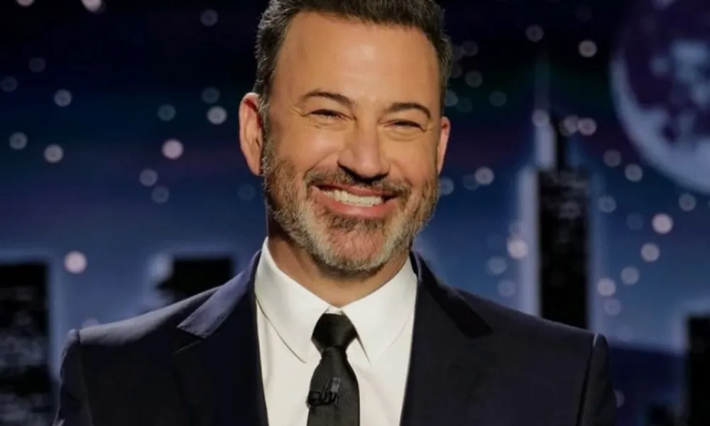 Jimmy Kimmel late-night show studio photo for Jimmy Kimmel Net Worth.