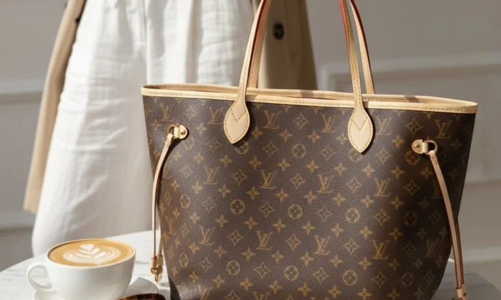 A classic Louis Vuitton Monogram Neverfull tote bag-Luxury Handbags Worth Investing