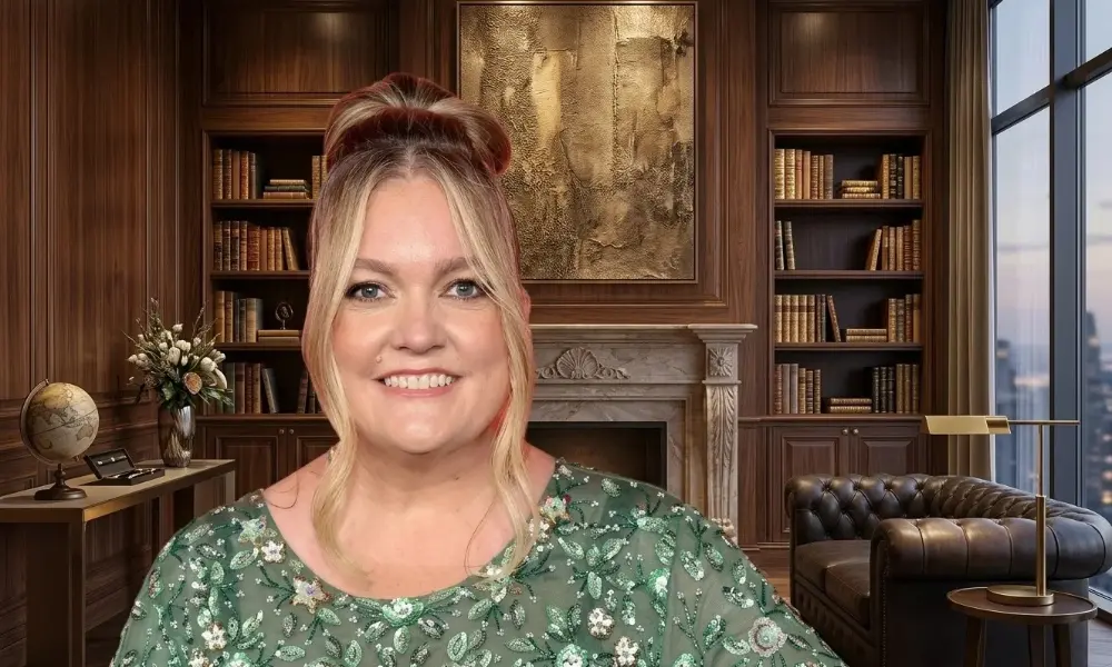 Portrait of bestselling author Colleen Hoover for Colleen Hoover Net Worth 2026.