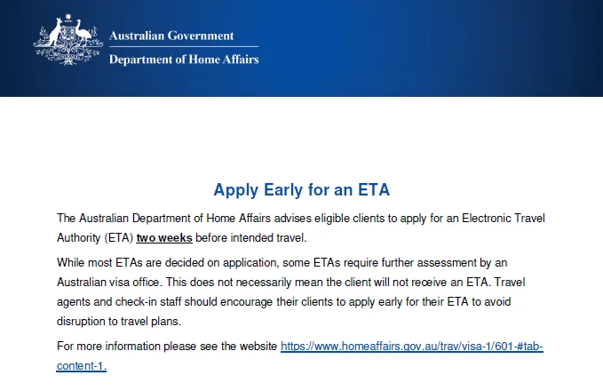 Australian Electronic Travel Authority: All You Need to Know