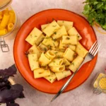 italian pasta cooked tasty salted