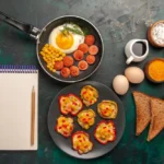 breakfast food prep