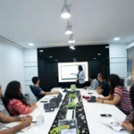 Marketing team planning white label local SEO strategy for client growth