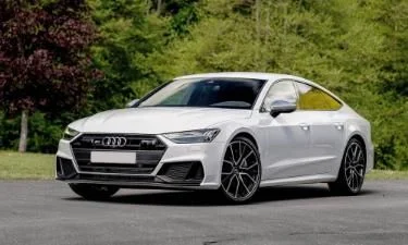 White Audi
