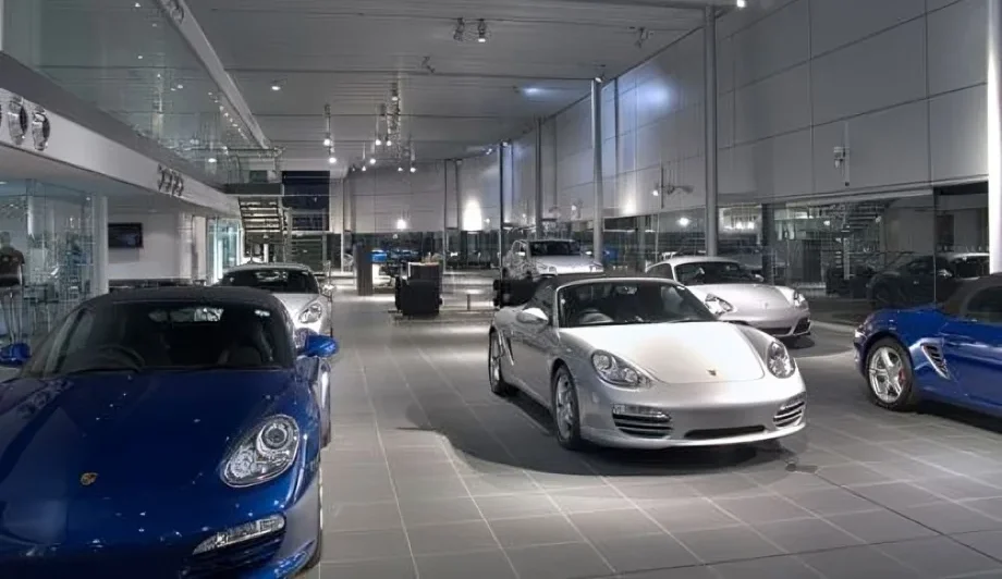 American Car Showroom