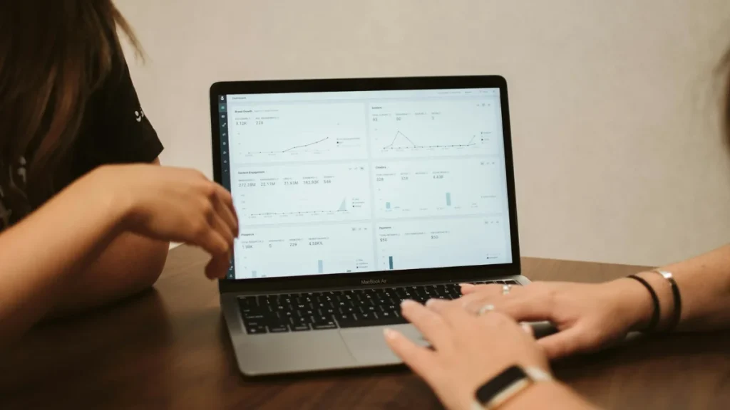 Digital marketers using the best AI SEO tools for keyword research and analytics.