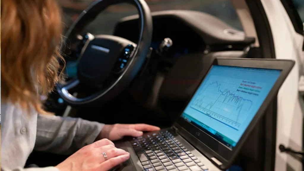 Digital marketing dashboard showing growth results from car dealer SEO