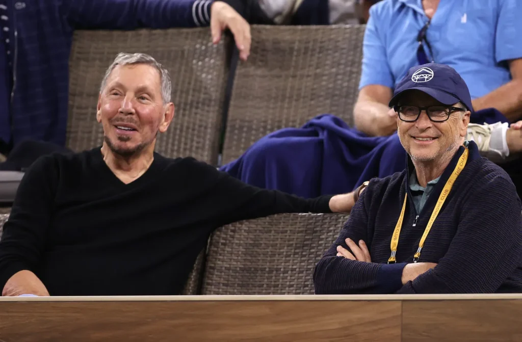 larry ellison vs bill gates real estate