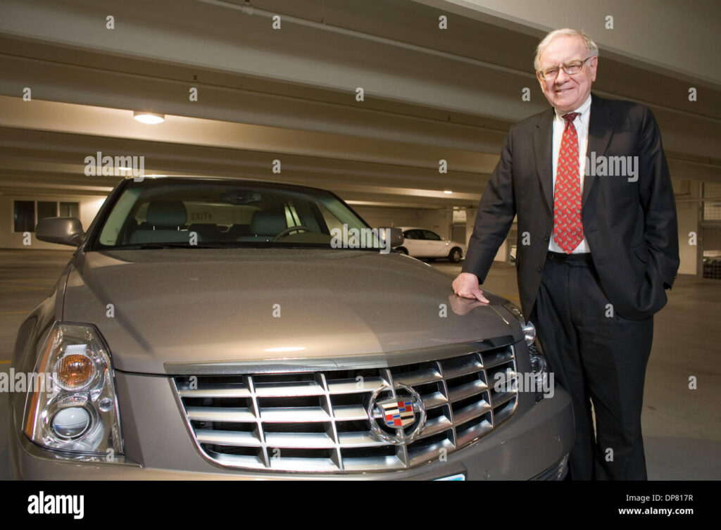 warren buffett car cadillac