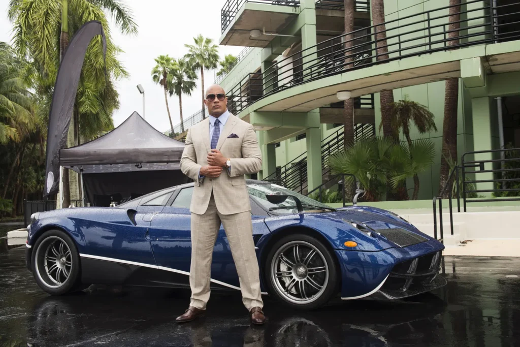 dwayne johnson car collection