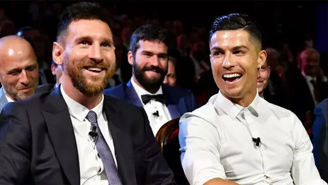 Messi vs Ronaldo net worth 2026 comparison showing Lionel Messi and Cristiano Ronaldo