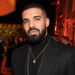 Close-up portrait of music artist Drake for drake wealth in 2026.